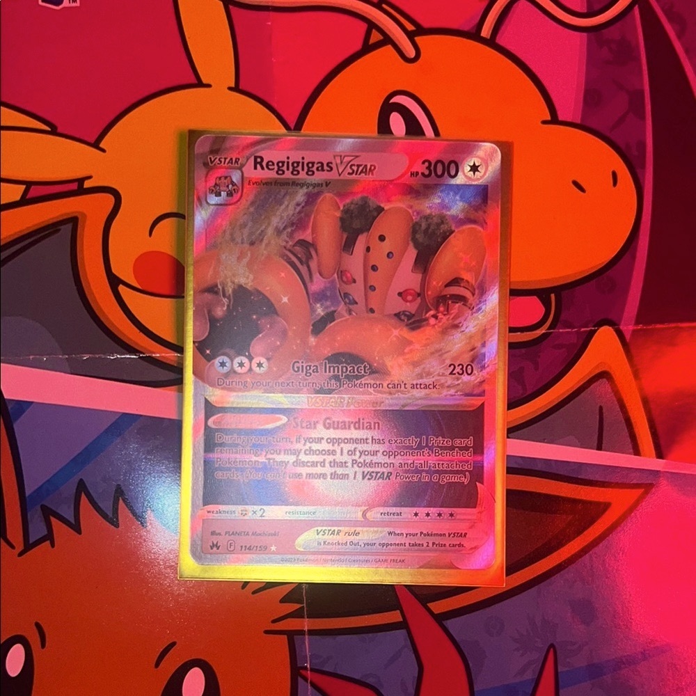 Regigigas VSTAR Crown Zenith Pokémon Card
